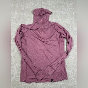 Duckworth Rambouillet Merino Blend 1/4 Zip Long Sleeve Womens Size Small